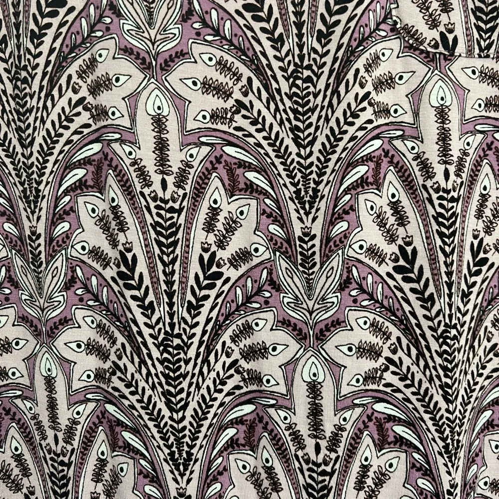 Soma Cool Nights Purple Print Night Shirt Size M - Picture 6 of 6